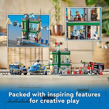 Amazon.co.jp: レゴ(LEGO) City Police Chase at The Bank 60317